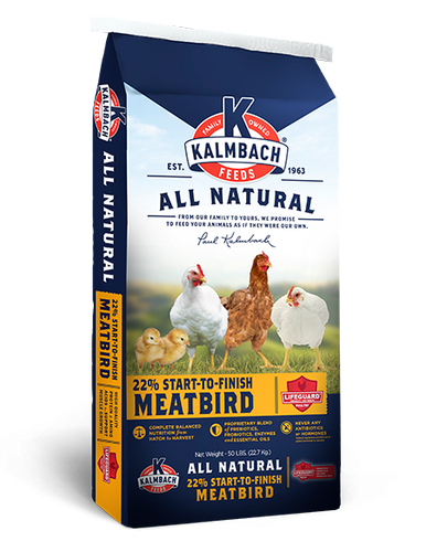 22% Start-To-Finish Meatbird Feed