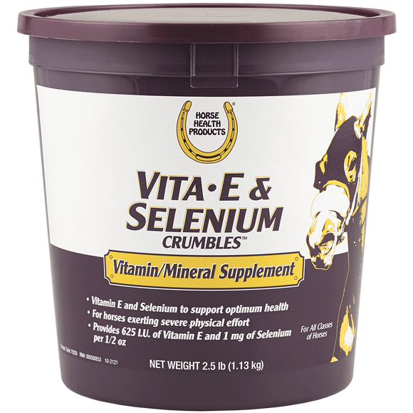 Horse Health Products VITA-E & SELENIUM CRUMBLES (2.5 lb)