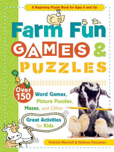 Hachette Farm Fun Games & Puzzles