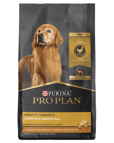 Purina Pro Plan Adult 7+ Complete Essentials Shredded Blend Chicken & Rice