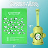 The Original Poop Bags Hydrant Dispenser + Leash Roll Poop Bags