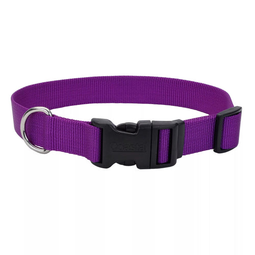 Coastal Adjustable Dog Collar with Plastic Buckle