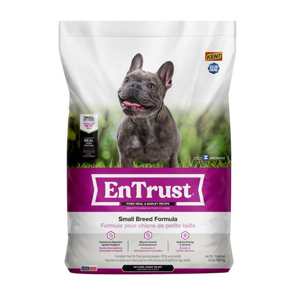 EnTrust Small Breed Formula Pork Meal and Barley Dog Food
