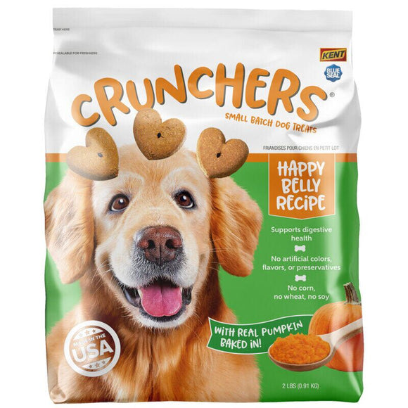Blue Seal Crunchers Happy Belly Recipe Dog Treats