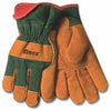 Men's Suede Cowhide Leather Palm Gloves, Large