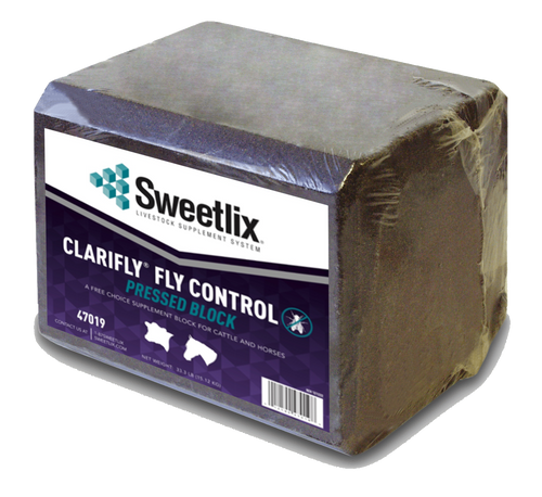 Sweetlix ClariFly® Fly Control Pressed (33 LB)