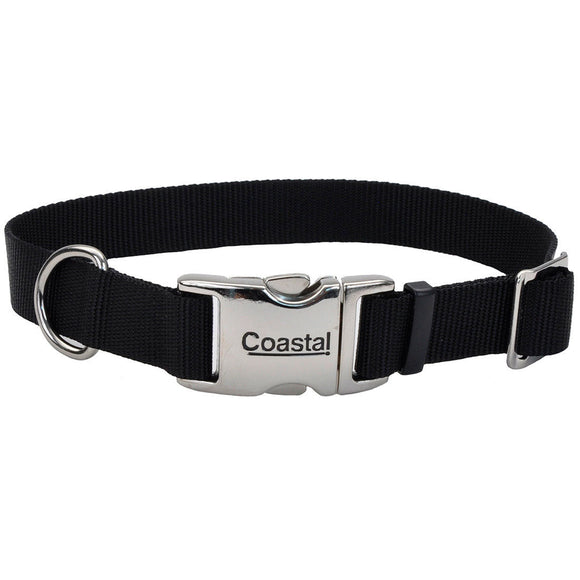 Coastal Adjustable Dog Collar with Metal Buckle (1