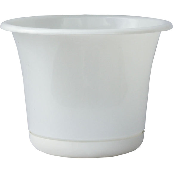 EXPRESSIONS PLANTER (10 INCH, CASPER WHITE)
