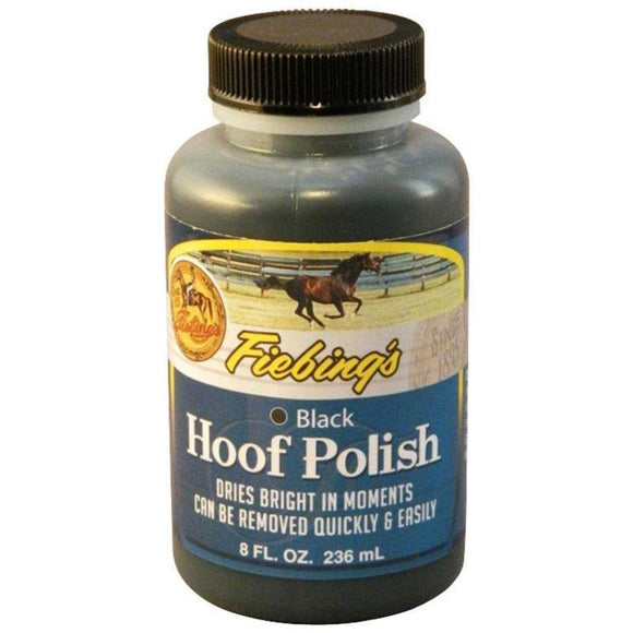 FIEBING'S HOOF POLISH (8 OZ, BLACK)