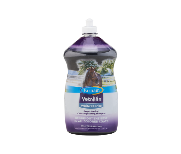 Farnam Vetrolin White 'N Brite Color-Brightening Shampoo