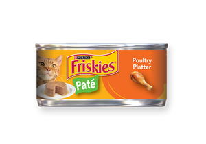 Friskies Pate Poultry Platter Canned Cat Food