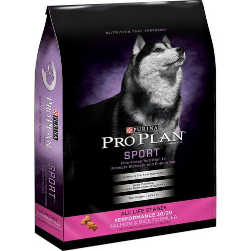 Purina Pro Plan Sport All Life Stages Performance 30 20 Salmon Rice Formula Dry Dog Food Mansfield Depot CT G.M. Thompson Sons