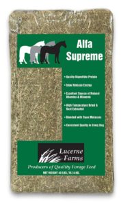 Lucerne Farms Alfa Supreme – Chopped Alfalfa Hay and Molasses Blend