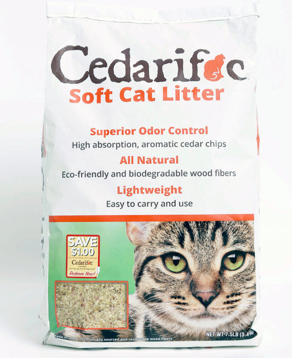 Cedarific Natural Cedar Chip Cat Litter