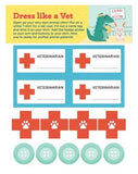 I Want to Be a Vet Activity Book 100 Stickers & Pop-Outs