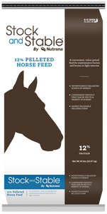 Stock & Stable® By Nutrena® 12% Pelleted Horse Feed
